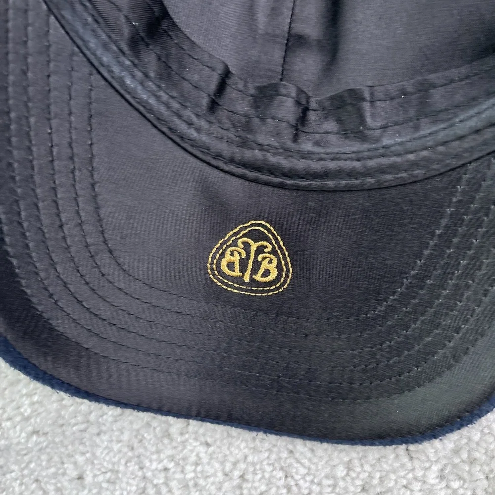 Brooks Brothers Hat Mens XL Fitted Navy Blue Wool Fleece Baseball Cap Preppy